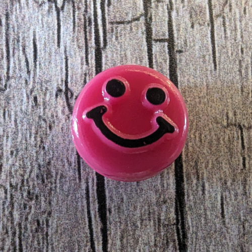Bright Pink Smiley